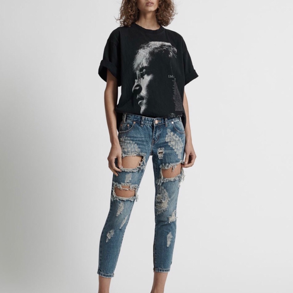One Teaspoon distressed Jeans